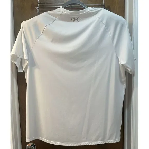 Under Armour XXL Short Sleeve‎ White The Tech Tee - Picture 3 of 3